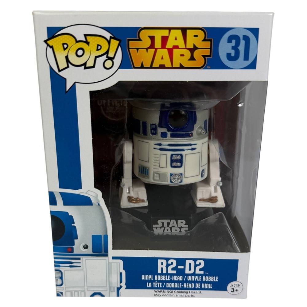 Funko Pop Star Wars R2-D2 31 Vinyl Bobble-Head Figure 2013 Original Box